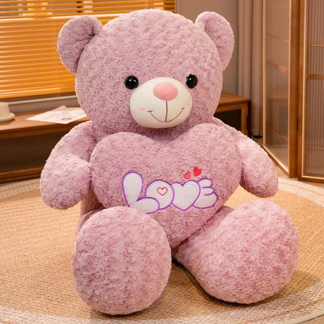 Großer Kuschelbär, Teddybär-Puppe, Plüschtier, 115cm - Bild 1
