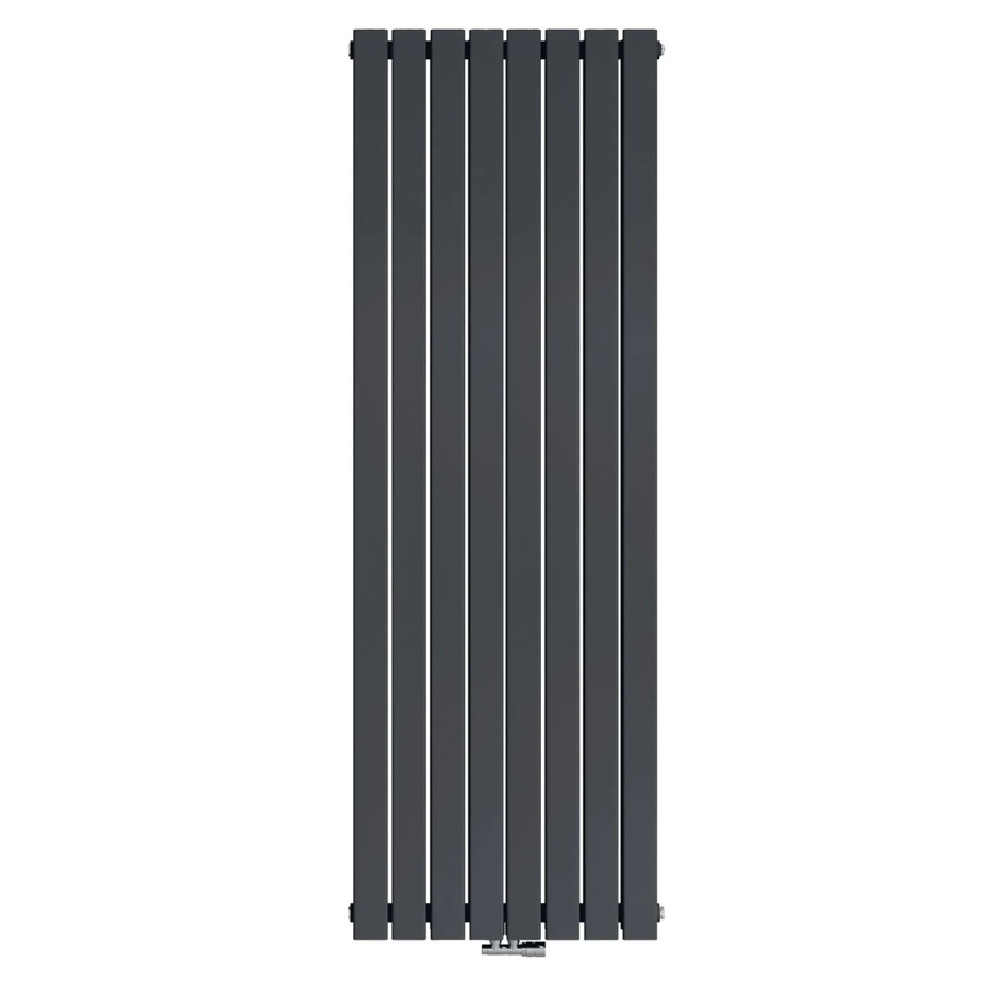 Emke Badheizkörper Vertikal Doppellagig Paneelheizkörper in Anthrazit, Höhe: 180 cm, Breite: 62 cm, Leistung: 2227 W - Bild 2