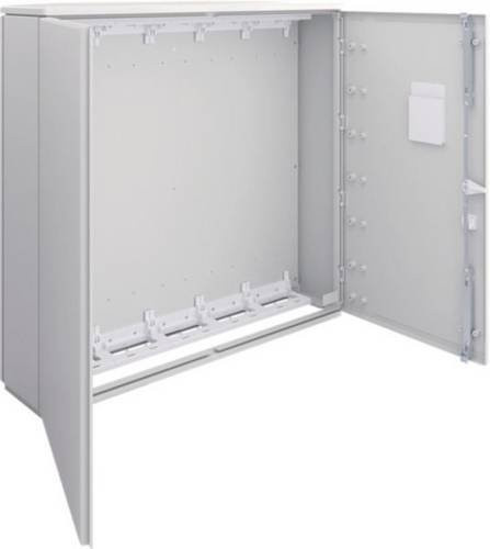Hager ZAL85UE Kabelverteilerschrank mit Eingrabsockel, Grau, B/T/H: 144,5 x 135,0 x 32,0 cm - Bild 1
