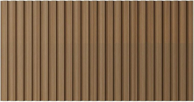 Wandplatte Vente-unique Tatiana in Dunkelbraun, Breite: 128 cm - Bild 1