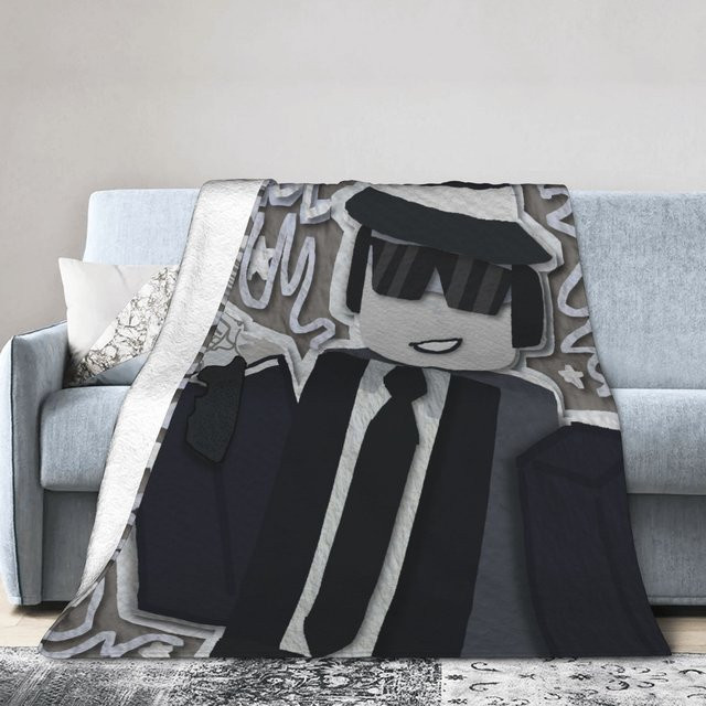 Weiche Tagesdecke mit Forsaken Chance Grafikdesign in Grau für Herbst und Outdoor-Trend - Bild 1