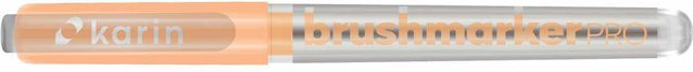 Karin Brushmarker PRO Brushmarker in Pale Orange 357 mit Nylonspitze - Bild 1