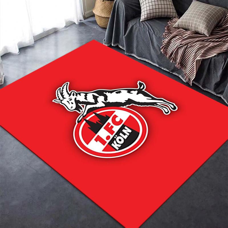 FC Köln Teppich On My Love Home in Rot, rutschfest und waschbar, B/T: 200 x 160 cm - Bild 3