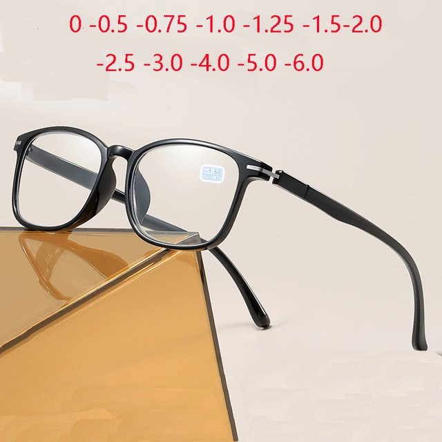 GSBJXZ Korrektionsbrille, Quadratisch, TR90, Vollrand, Schwarz, Unisex - Bild 1