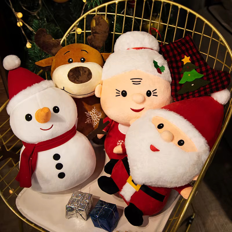 MIAOOWA Cartoon Weihnachts Kollektion Plüsch Tier, Kissen, 20cm - Bild 2