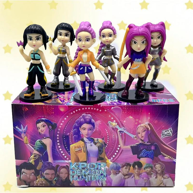 Fashnics Dämonenjäger Figuren 6-teiliges Set Modellspielzeug - Bild 3