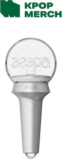 aespa Mini-Fanlight-Schlüsselanhänger Ver.2, white, Unisex - Bild 1