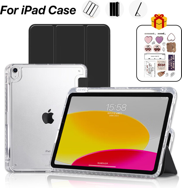 Apple iPad Hülle in Lila für verschiedene iPad Modelle wie iPad 10. Generation, iPad Pro 13 und 12.9, iPad Air und iPad 9.7 bis 10.2 Generation - Bild 1