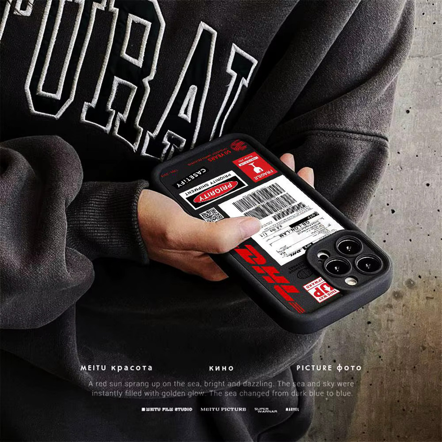 Moetch Handyhülle mit Barcode Label Design für iPhone 11 bis iPhone 17 Pro Max Plus in Schwarz - Bild 6