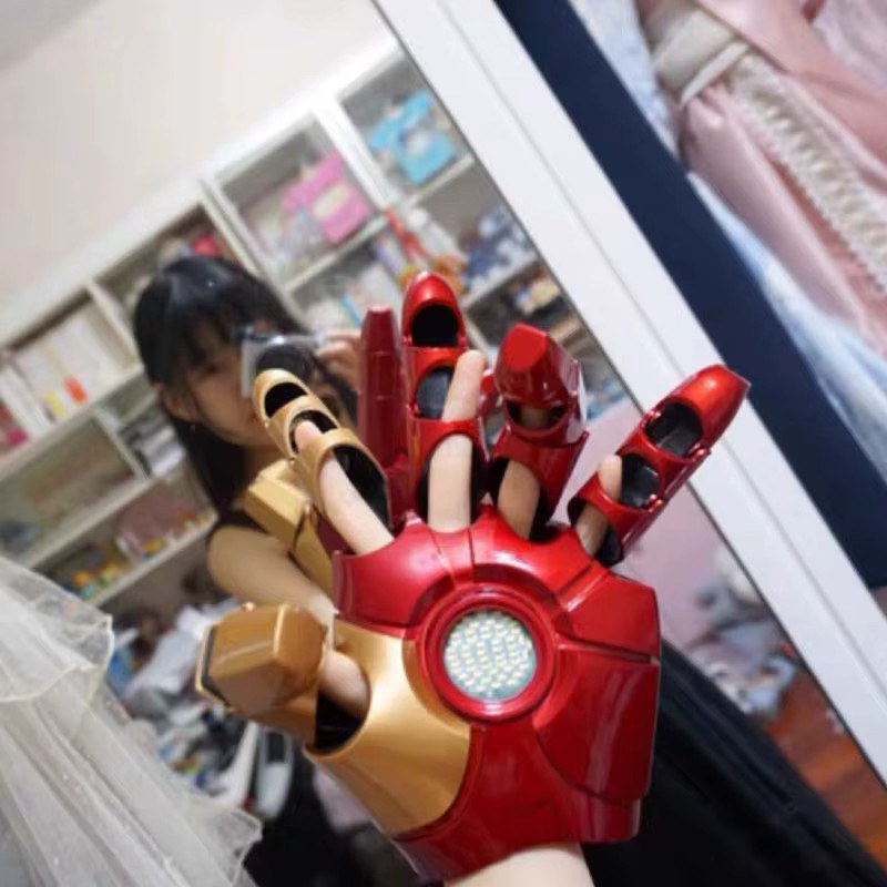 Fondjoy Marvel MK42 Figur Iron Man Rüstung, mit LED-Licht, Zubehör - Bild 2