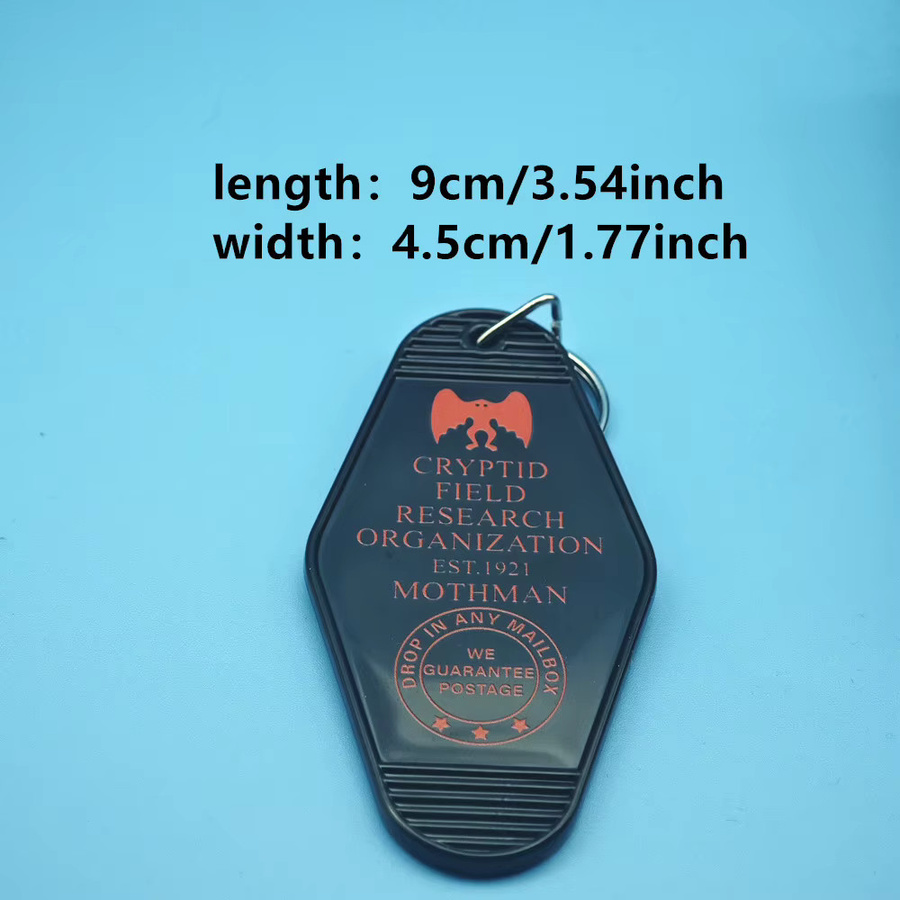 YAOJIE Schlüsselanhänger Mothman, Schwarz, Unisex - Bild 2