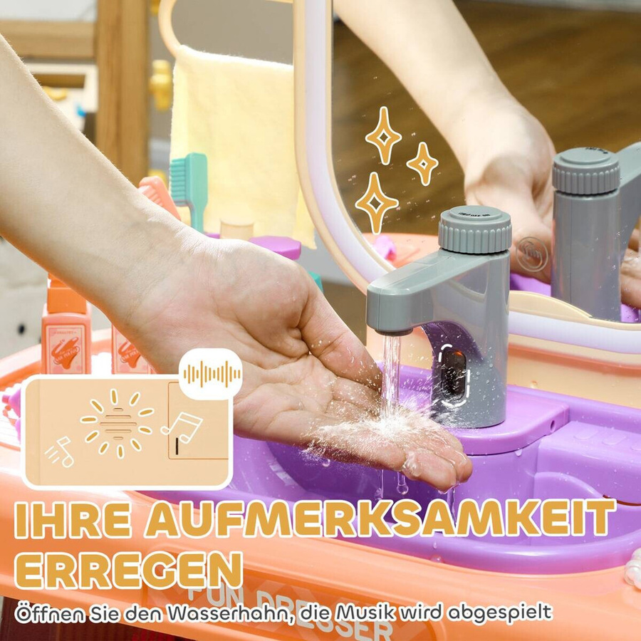 AIYAPLAY Kinder Schminktisch Set - Bild 2