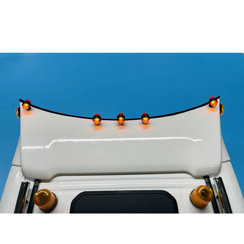 Tamiya LED-Positionslicht, zweifarbig, Weiß, Gelb, Rot, 1:14 - Bild 3