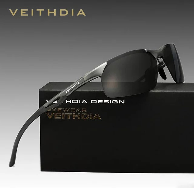 VEITHDIA FH06591 Sportsonnenbrille, polarisiert, Herren, Vollrand - Bild 1