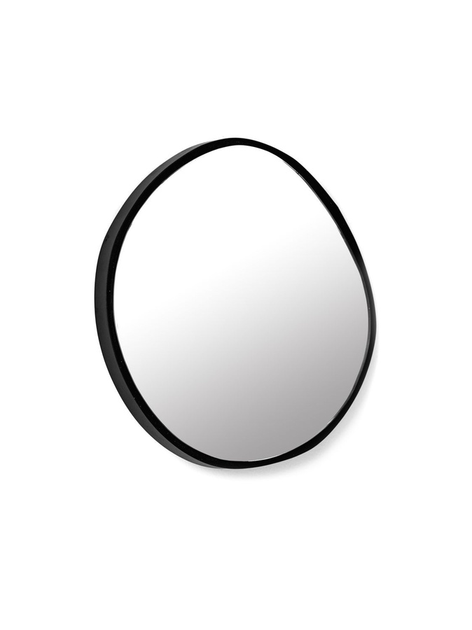 Serax Wandspiegel in Schwarz aus Metall im modernen organischen Design - Bild 2