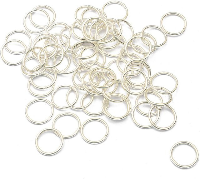 Beadia Accessories Biegeringe, silber, 3–20 mm, Unisex - Bild 1