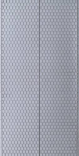 Auhagen Kunststoff-Platten, Grau, 1:87 (Spur H0) - Bild 1