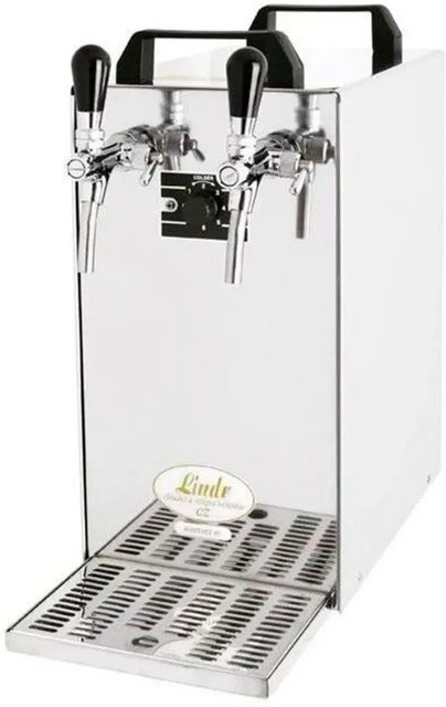 Ich-Zapfe Zapfanlage Kontakt 40 2 Trockenkühler Durchlaufkühler Silber 50 Liter/h - Bild 1