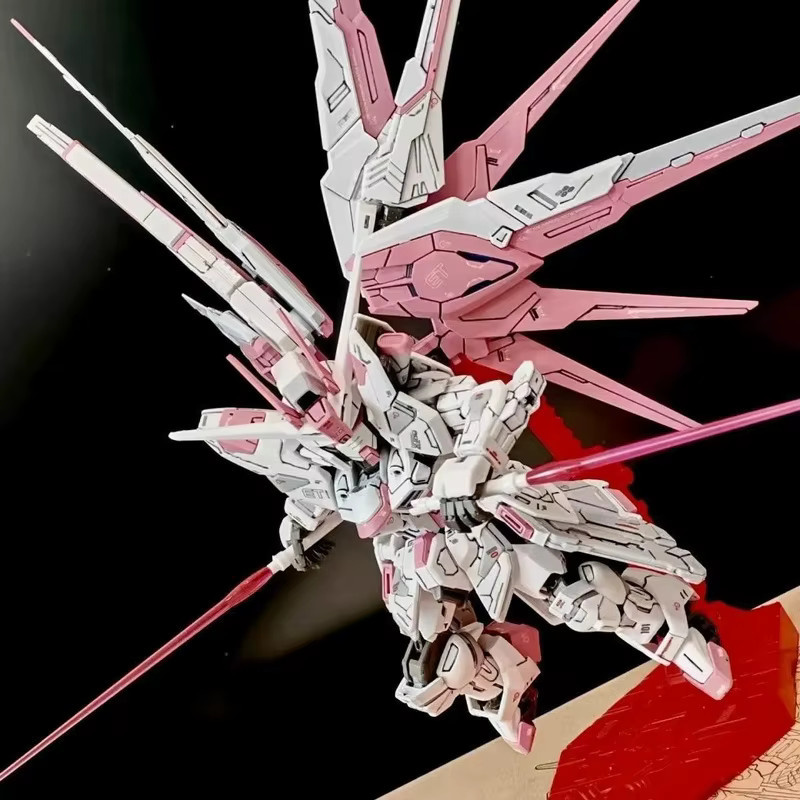 Bandai MGSD Freedom Pink Color Scheme, Montagemodellbausatz Actionfigur - Bild 2