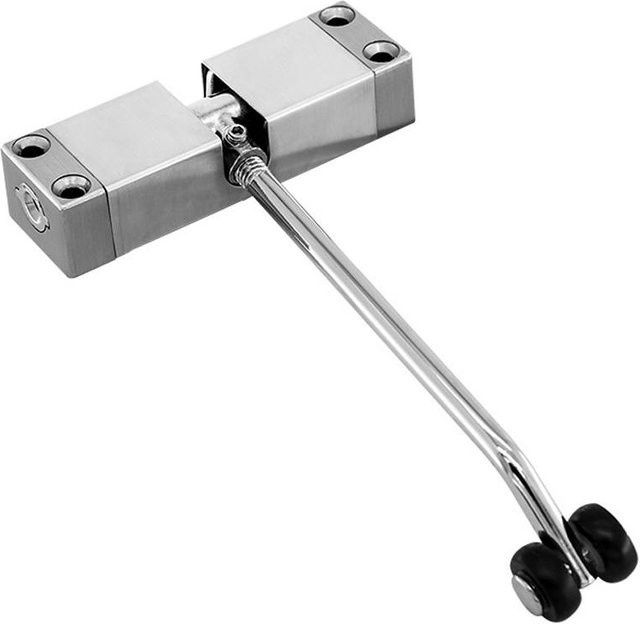 Meterk Automatischer Federtürschließer aus Edelstahl in Silber - Bild 1