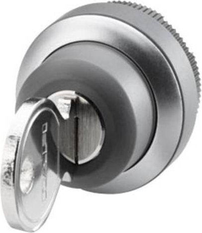 Siemens SPS-Schlüsselschalter 6AV7674-1ME00-0AA0 in Silber aus Kunststoff - Bild 1