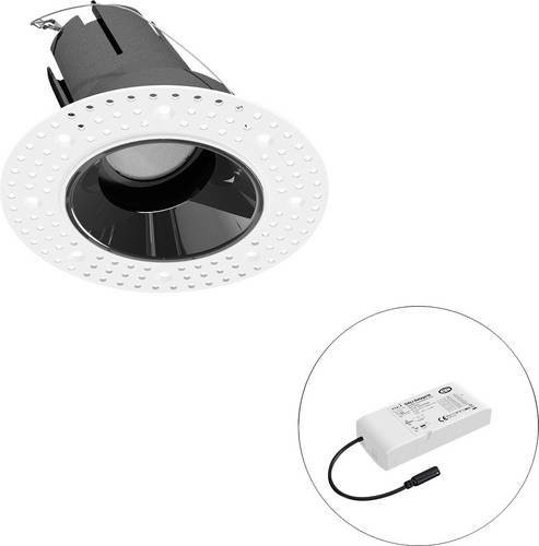 EVN LED-Deckenstrahler F02R09AM1840L15D in Weiß, rund und verstellbar - Bild 1