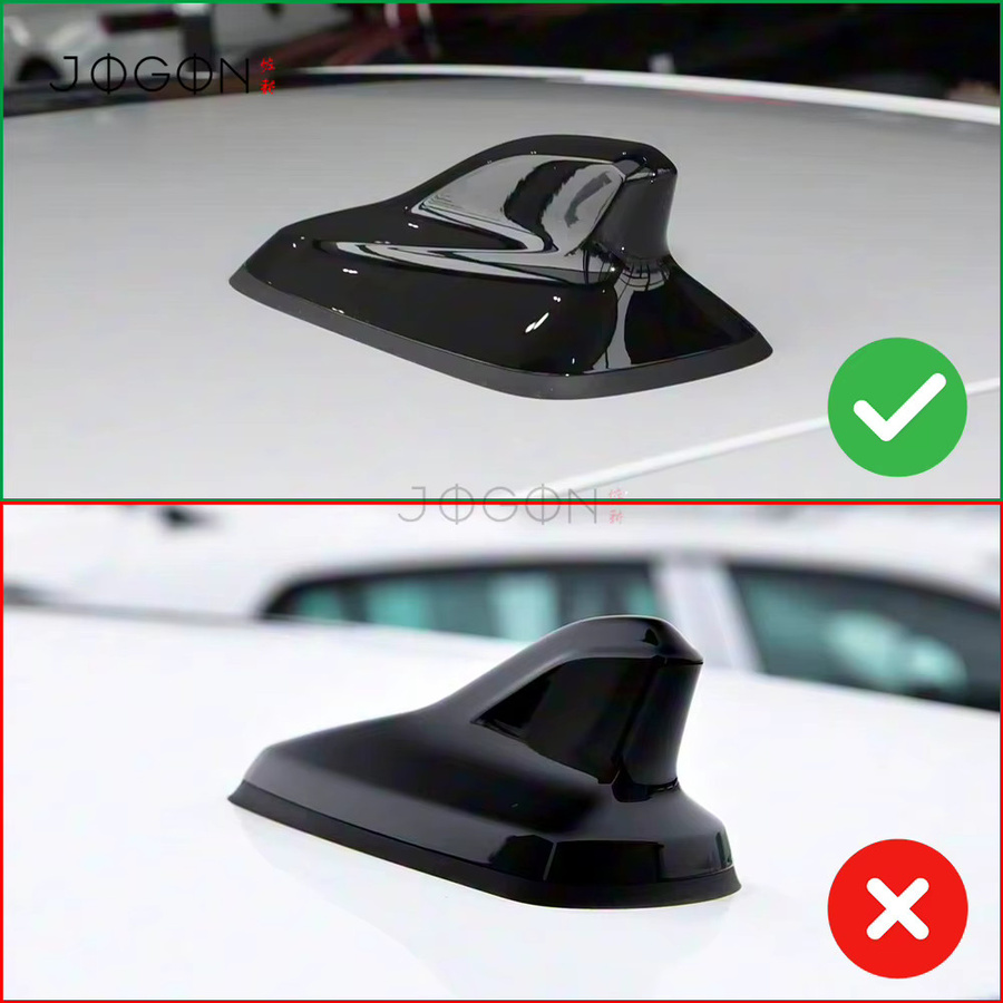 JOGON Pre-preg Dry Carbon Shark Fin Antennen-Schutzhülle für VW Golf MK8.5 GTI R Line 2024+ in Schwarz - Bild 3