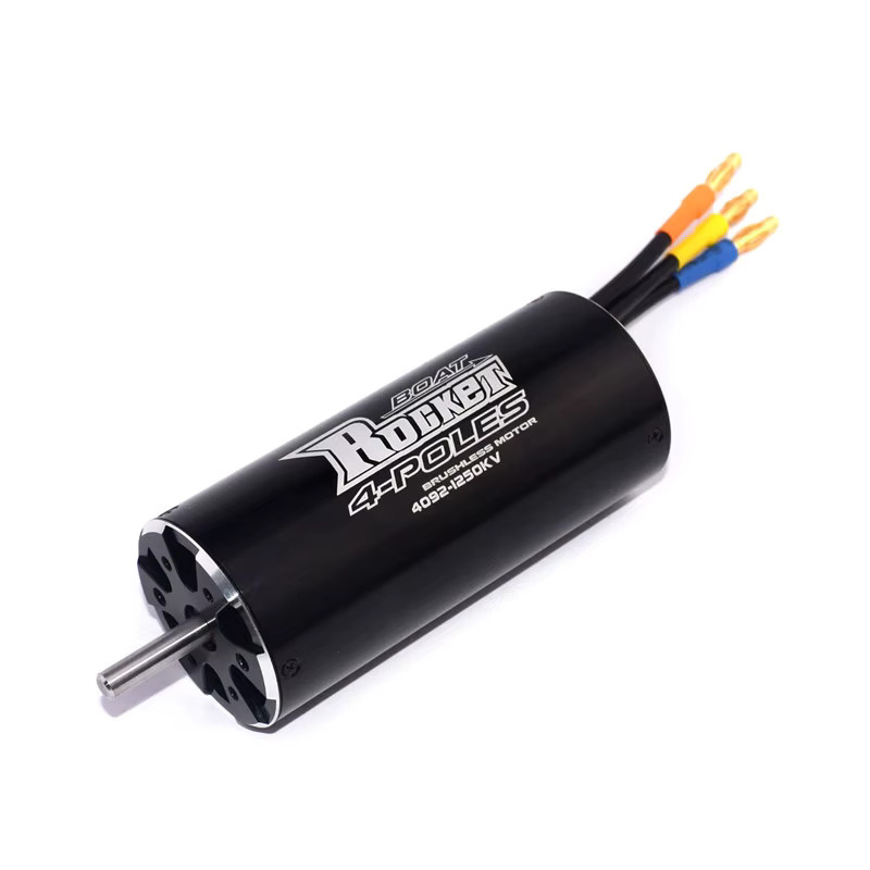 SURPASS HOBBY Rocket-RC 4092 Bürstenloser Motor, Wasserkühlmantel, Schwarz - Bild 2