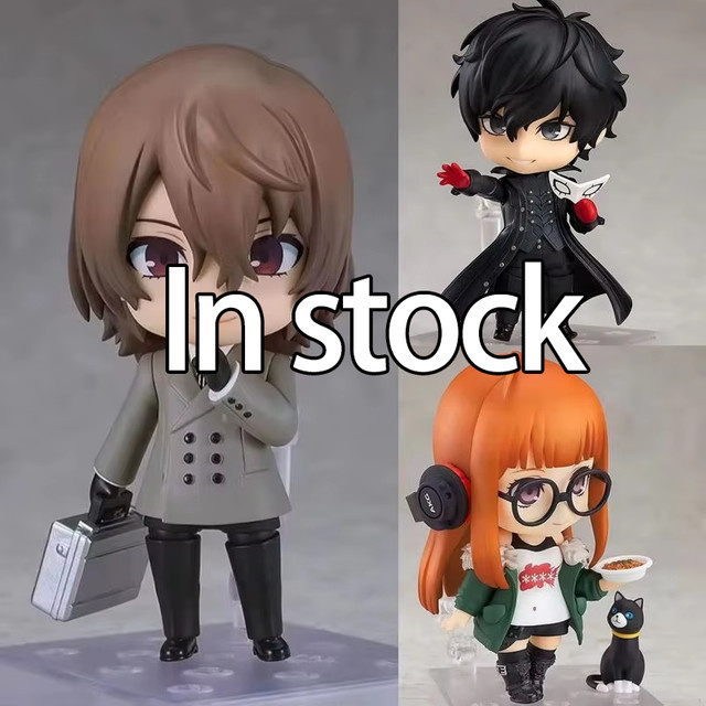 Bandai Persona 5 Nendoroid Q-Version Akechi Goro Amamiya Ren Sakura Futaba, Figuren Spielmodell, Puppenset - Bild 1