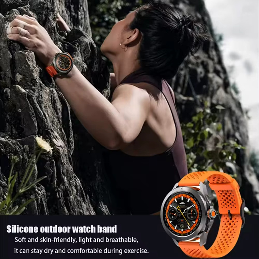 Xiaomi Uhrenarmband Silikon, orange, Unisex, 22 mm - Bild 4