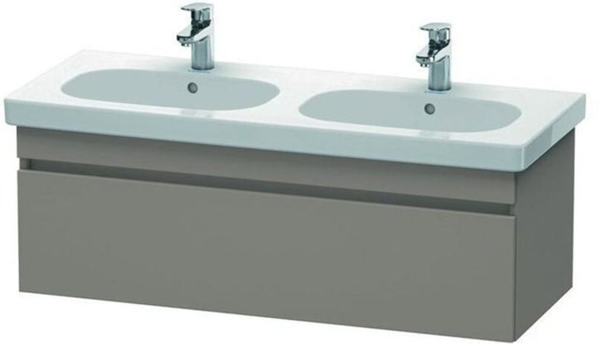 Duravit Durastyle Waschtischunterschrank Wandmontage Grau Basalt Matt B/T/H: 115 x 45,3 x 39,8 cm - Bild 1