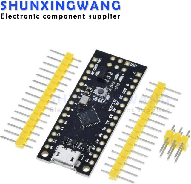 MH-Tiny ATTINY88 Mikro-Entwicklungsboard 16 MHz in Schwarz, kompatibel mit Arduino und Digispark ATTINY85 sowie NANO V3.0 ATmega328 - Bild 1