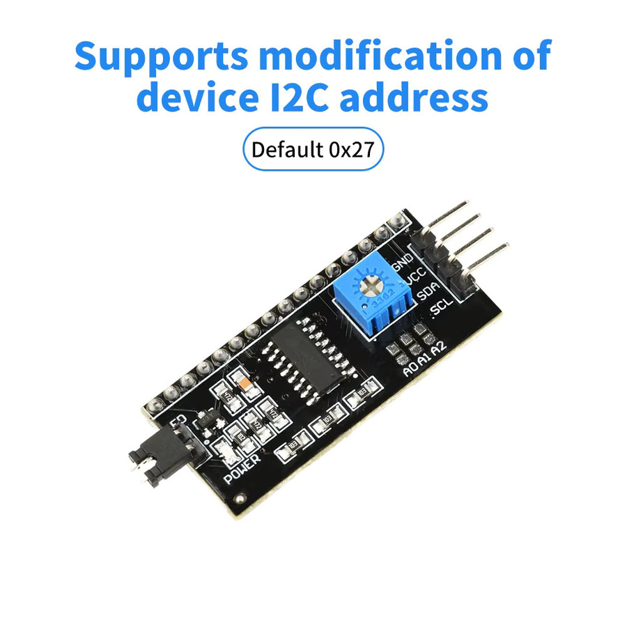 diymore PCF8574 I2C Expansion Board Adapter für LCD1602/2004 Displays zur IO-Port-Erweiterung - Bild 2