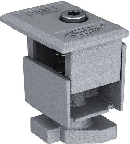 fischer Universal-Endklemme PM U AL 30-50 aus Aluminium in Silber/Grau - Bild 1