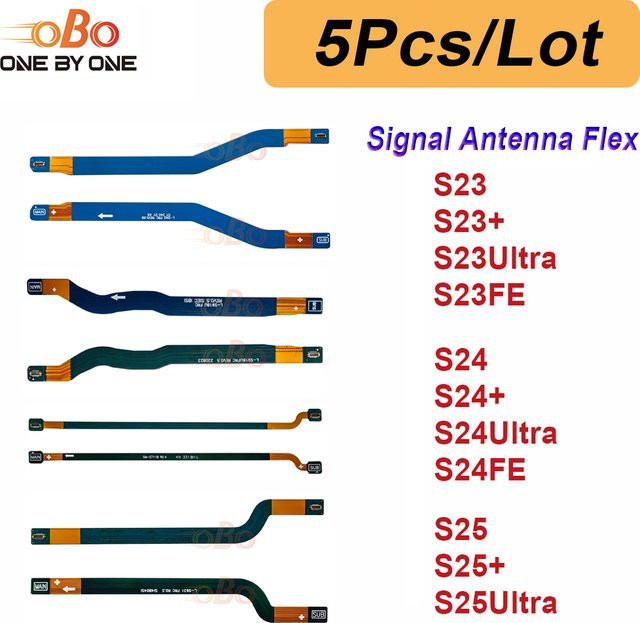 5er-Set WIFI Signal Antennen Flexkabel für Samsung Galaxy S23 S24 S25 Plus Ultra FE zur Verbindung der Hauptplatine in Blau - Bild 1