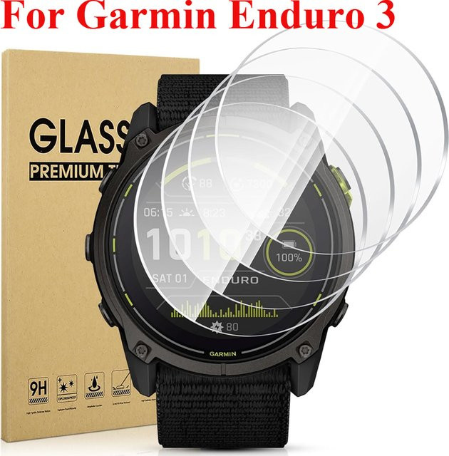 Garmin Displayschutzfolie Glas, transparent, Enduro 3 - Bild 1