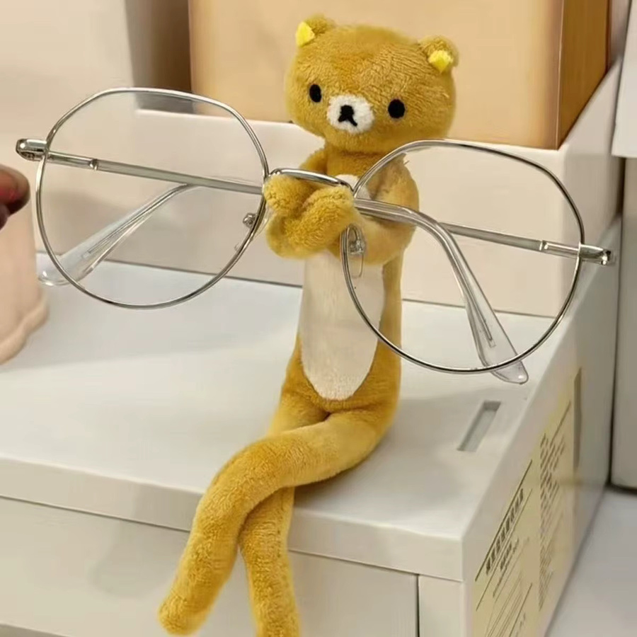 Bandai Rilakkuma Stofftier-Anhänger, Plüsch / Textil, braun - Bild 2