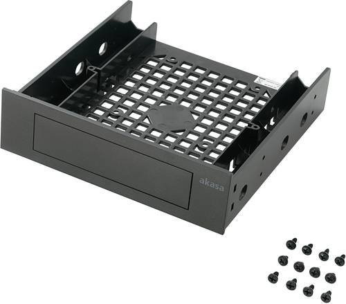 Akasa AK-HDA-05 Festplatten-Einbaurahmen für 5.25 Zoll SATA in Schwarz - Bild 1