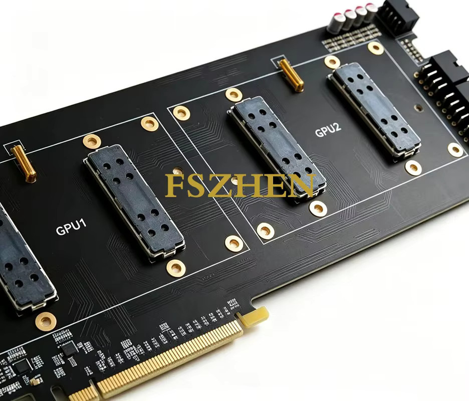 V100 SXM2 NVLink-Adapterkarte mit 300 GB/s und Dual-GPU in Schwarz (16 GB oder 32 GB) - Bild 3