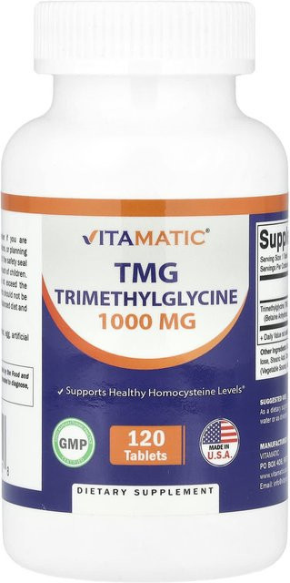 Vitamatic TMG, 1.000 mg, 120 Tabletten - Bild 1