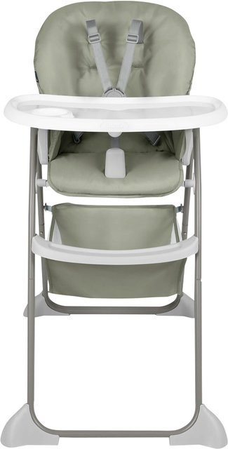 Hauck Hochstuhl Sit N Fold in Grün mit Polsterung und 5-Punkt-Gurt - Bild 1