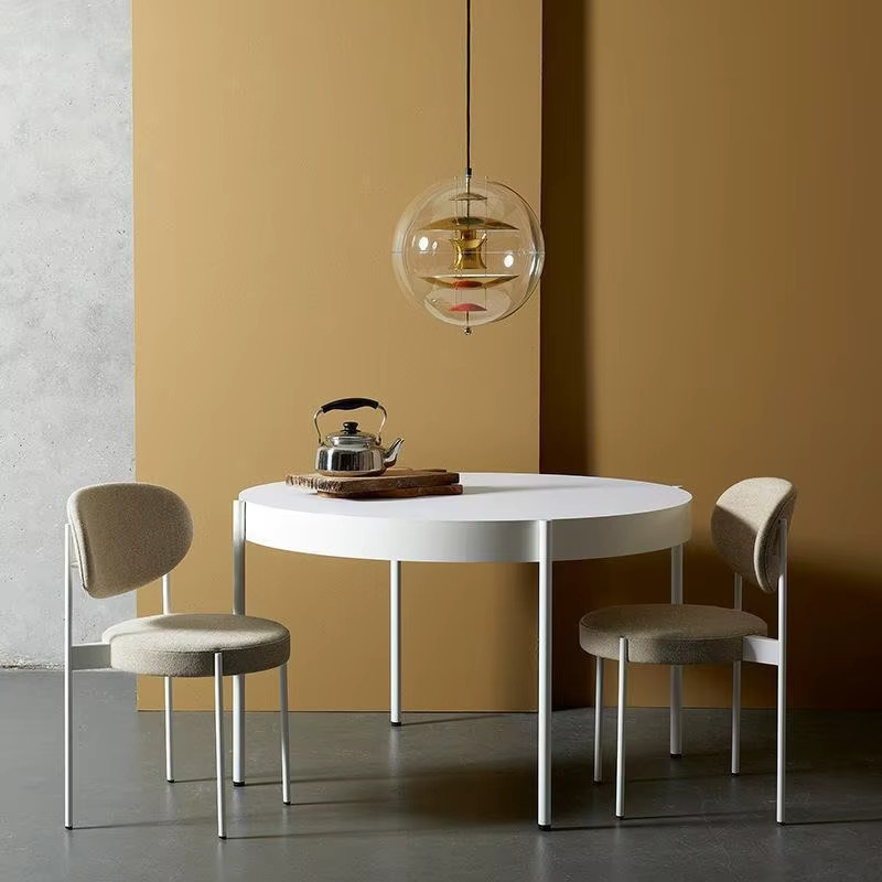 TAONUANSHU Nordische Acryl-Pendelleuchte in Ringform für Wohnzimmer und Schlafzimmer, erhältlich in Weiß, Gold oder Silber - Bild 3