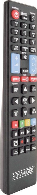 Schwaiger 5 in 1 Universal Ersatzfernbedienung UFB100U533 in Schwarz - Bild 1