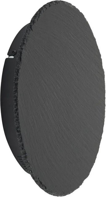 Lindby LED Wandleuchte Peetu Modern in Grau aus Alu und Stein, dimmbar - Bild 1