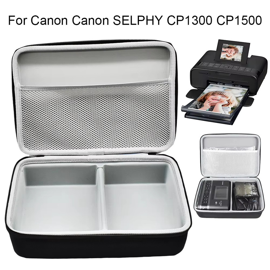 Canon EVA Hartschalenkoffer Reise-Tragetasche für Selphy CP1200 CP1300 CP1500 Fotodrucker in Schwarz - Bild 2