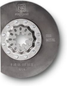 Fein HSS Kreissägeblatt segmentiert für Metall, Kunststoff und Holz, Durchmesser: 85 mm, 2 Stück, Grau - Bild 1
