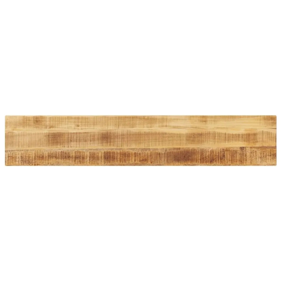 vidaXL Tischplatte aus Mango Massivholz in Braun, Rechteckig, Rustikal, B/T/H: 160 x 30 x 2,5 cm - Bild 2