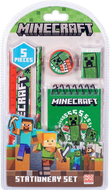 Euroswane Minecraft Schreibwaren Set für die Schule in Multicolour - Bild 1