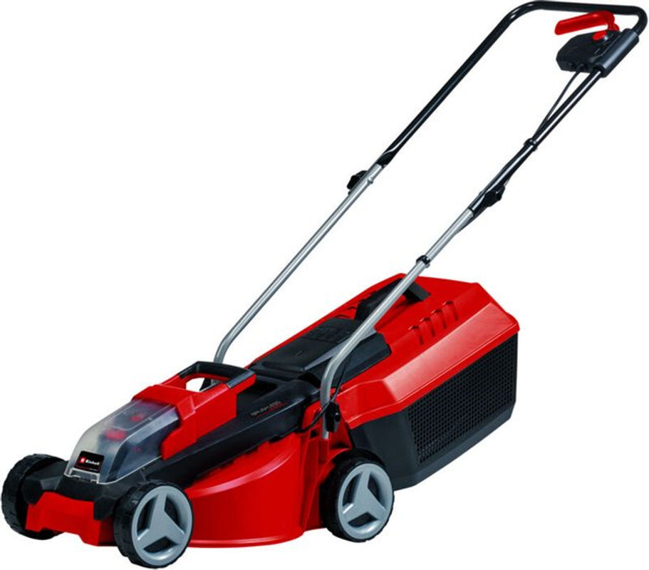 Einhell Power X-Change Akku-Rasenmäher GE-CM 18/30 Li in Rot/Schwarz inklusive Akku und Ladegerät - Bild 2
