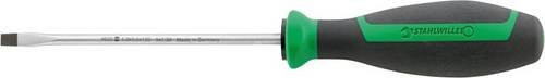 Stahlwille Schlitzschraubendreher DRALL mit Drall-Griff, Klingenbreite: 1,2 mm, Klingenhöhe: 6,5 mm, Klingenlänge: 150 mm - Bild 1